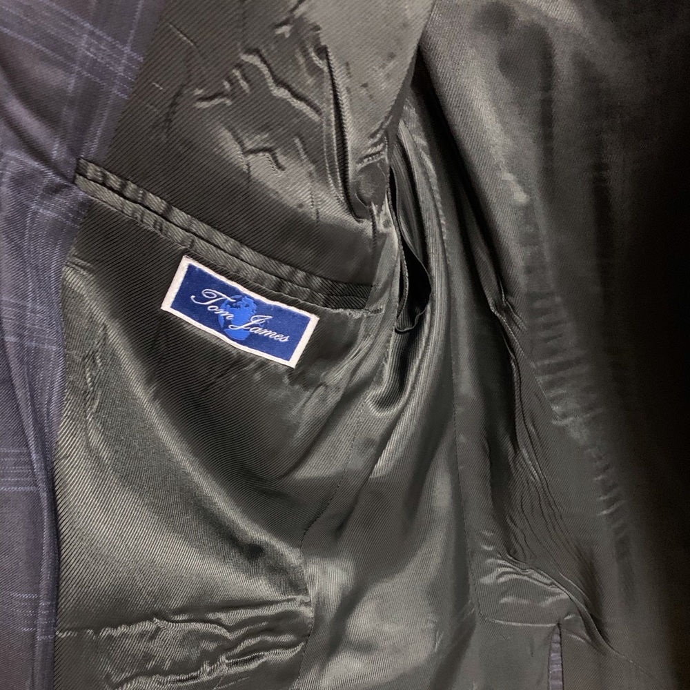Year-Round Windowpane Custom Suit - Picture 3 of 7